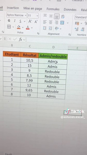 Mise en forme conditionnelle #excel #excelfacile #tutoexcel