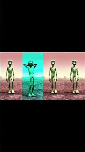 Dame Tu Cosita: 3.5x ULTRA SPEED! ⚡ Alien Dance Challenge #3danimation #aliendance #dametucosita