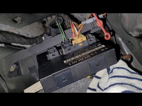 Comfort module replacement + adding remote controls/keys from the car - Audi A3 8P