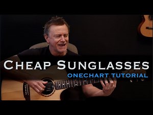 Cheap Sunglasses acoustic ZZ Top guitar lesson tutorial [tab includes solos]