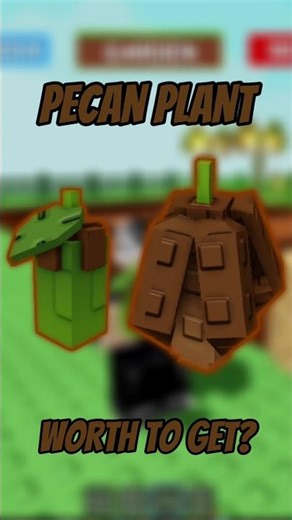is PECAN PLANT worth to get? #growagarden #growagardenroblox #growagardentips #shorts