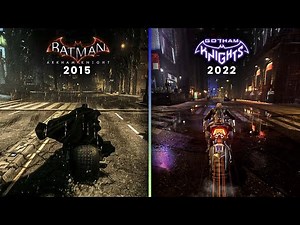 Batman Arkham Knight VS Gotham Knights Bikes | Bat Pod Mod
