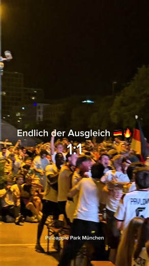 So klingt der Ausgleich ⚽🔥 📍 Pineapple Park München #publicviewing #munich #pineapplepark