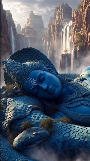 Close your eyes… and feel Krishna 💙 #Shorts #Krishna #Peace