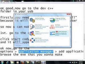 How to make portable software