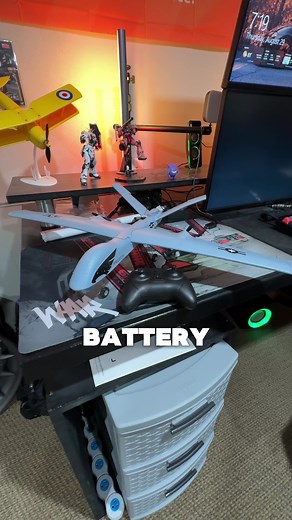 An RC UAV Predator drone for CHEAP?! You know I had to check it out. #rcplane #rcairplane #uav #predatordrone #rc #rchobby #radiocontrol #remotecontrol