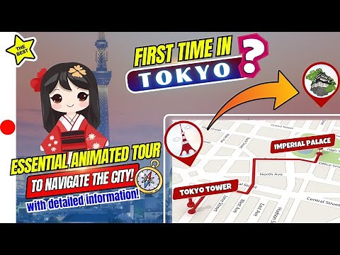 Discover TOKYO 🇯🇵: Top Places to Visit with Mapped Tour🗺️. The ultimate guide!