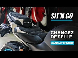SIT’N GO by BAGSTER | La selle moto artisanale sans délai
