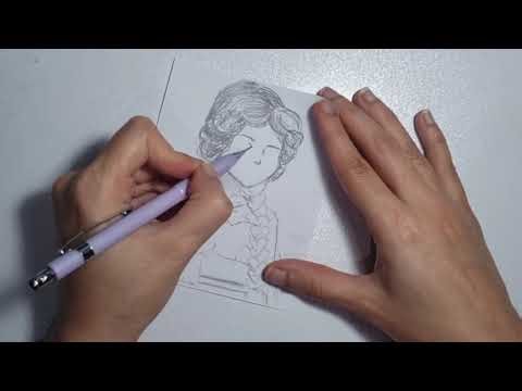 Easy Portrait Drawing With Pencil For Beginners