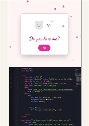 loading in From | HTML CSS #css #html #coding