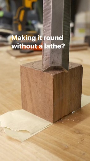 367K views · 4.8K reactions | ‘Twas square and now it’s round! Why? I’m not really sure  sometimes you just need to slice wood! But now what should I do with this random cylinder 樂 #woodworking #handtools #carpentry #woodwork | Two Moose Design | Facebook