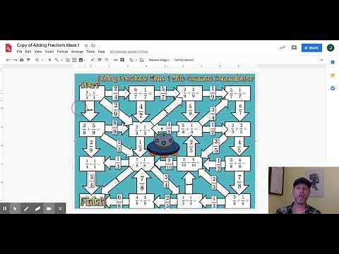 Math Maze Instructions (watch first)