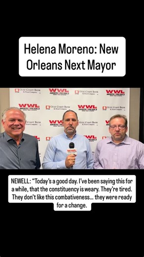 21 reactions | 48 minutes after the polls closed, WWL called the...