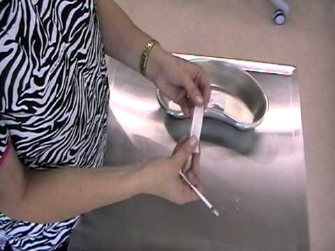 Needle & Syringe aseptic technique.MOD