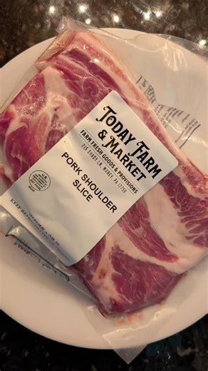 Not all pork is the same. This steak comes from one of our Idaho Pasture Pigs, raised for flavor, marbling, and quality. Watch how it cooks — and why it eats more like a steak than a chop. #Farmfresh #farmraised #ipp #idahopasturepig | Today Farm & Market