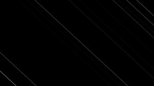 White line animation moving swiftly from the left on a minimal black background