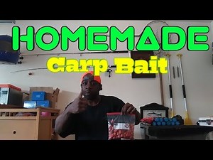 Homemade Carp Dough bait-How to make Homemade Carp Bait