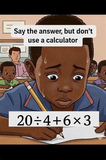 Can You Solve This Math Problem Without a Calculator? (Order of Operations Challenge)😱😱#puzzle