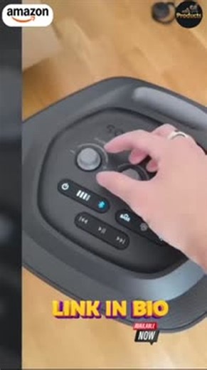 products on Instagram: "The sound system that officially declares the party has started has arrived. Prepare for 200 watts of pure audio energy, complete with bass that resonates deep in your chest. This powerhouse features an AI-powered vocal remover and two wireless mics, instantly transforming any playlist into a personalized, epic solo performance. Watch the dynamic light show pulse and sync perfectly with the beat while the music keeps blasting for a full 12 hours non-stop. Bluetooth connec