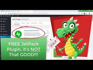 Wordpress JetPack Plugin Review & Tutorial Demo - Not Worth it!