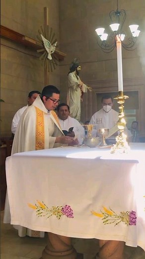 Consagración en Arameo, Misa del rito Maronita #ritomaronita #Arameo #maronita #viral #oración