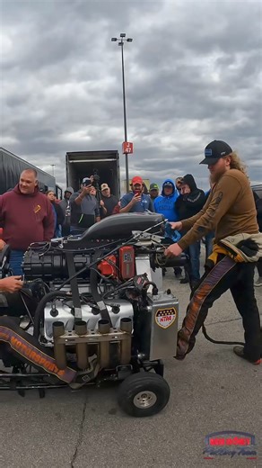 1.1M views · 6.9K reactions | Firing up that Sweet sounding HEMI #minirod #mats2024 #midamericatruckshow | Mini Rod Pullers | Facebook