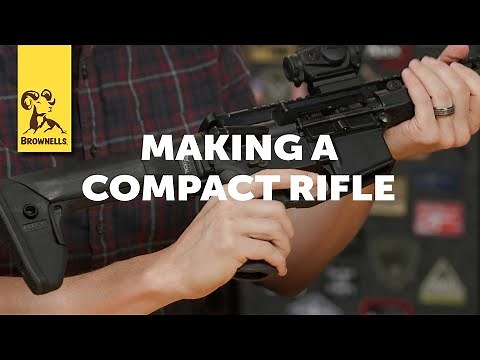 Quick Tip: Making a Compact AR-15 Rifle