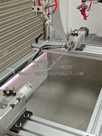 Fully automatic reciprocating rotary spray painting machine