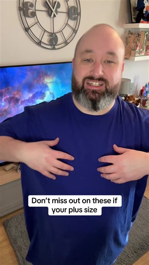 Affordable Cotton T-Shirts Multipack for Plus Size Men