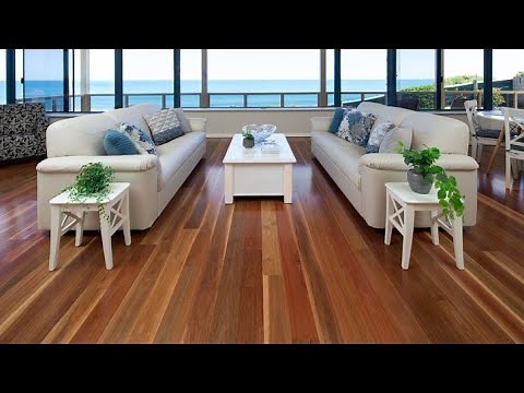 Spotted Gum Timber Flooring Laid Over Tiles