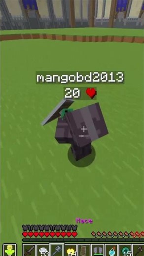 How to mace back stab Minecraft #minecrafy #tutorial #macepvp