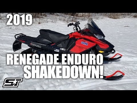 Highs and Lows of the 2019 Ski-Doo Renegade Enduro 900 ACE Turbo