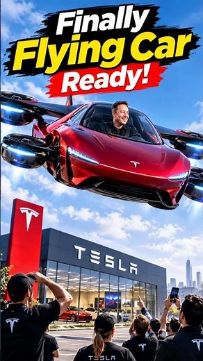 Tesla Roadster — Flying Car Is Finally Here! 🚀 Elon Musk’s Roadster Reveal?