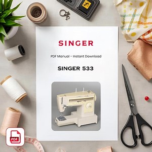 Singer 533 Sewing Machine Manual – Vintage User Guide (PDF Download) - Etsy Canada