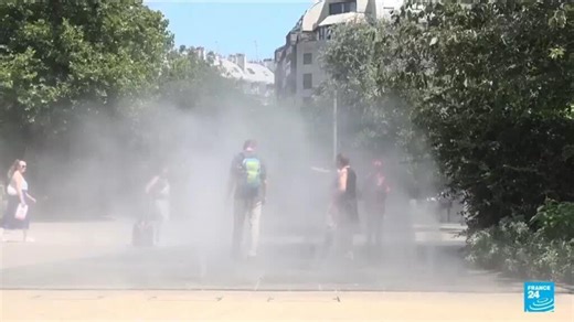 France roasts as temperature soar
