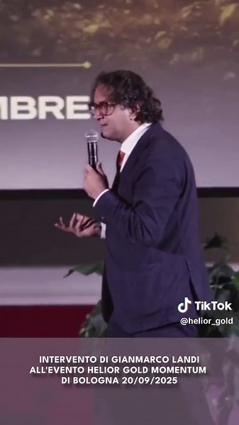 Gold Momentum 2025: Intervento di Gianmarco Landi - #helior #oro - https://www.helior.it/scopri-loro-helior/