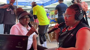 VVA chats to Hilton Garden Inn Gaborone General Manager, Thabani Ndlovu here at their 6th Anniversary Fun Run🥳🤩 #ThriveatHilton #6thAnniversary #Hgigabs #Fearlessfitnessclub | Yarona FM