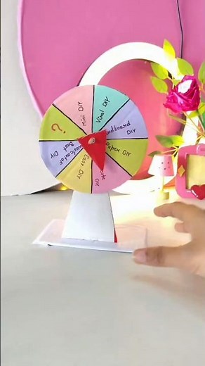 DIY Craft Spin Wheel 🎡 | Unexpected Result 😳 Watch Till End