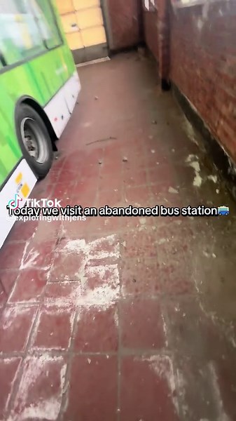 Exploring an Abandoned Bus Station Adventure