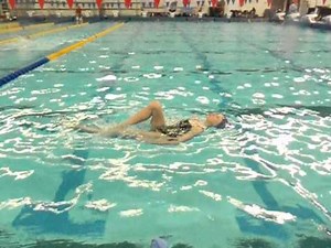 Sailboat Position- Synchronized Swimming