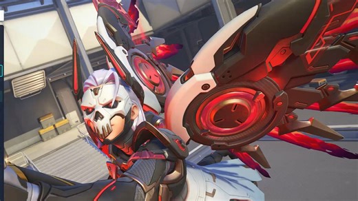 来自朋友们的守望大礼包！！骷髅天使战斗机