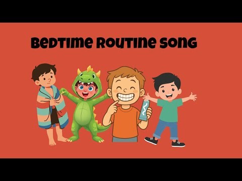 It’s Bedtime Time! 🌙 Night Routine Song for Toddlers | Sleep Song