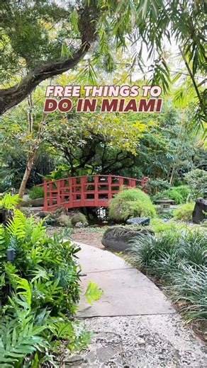 1.6K views · 2.2K reactions | FREE in Miami? Yes, please! ✨ Discover the Miami Beach Botanical Garden — a hidden tropical oasis in the heart of South Beach 曆 and it’s 100% free to enter!  Location: 2000 Convention Center Dr, Miami Beach ⏰ Hours: Tuesday–Sunday, 9AM – 5PM (closed Mondays) Save this for your next Miami trip & explore paradise without spending a dime  | Miami Turistico | Facebook
