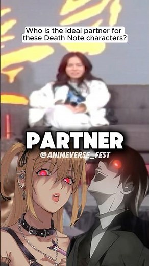 Who is the ideal partner for these Death Note characters?