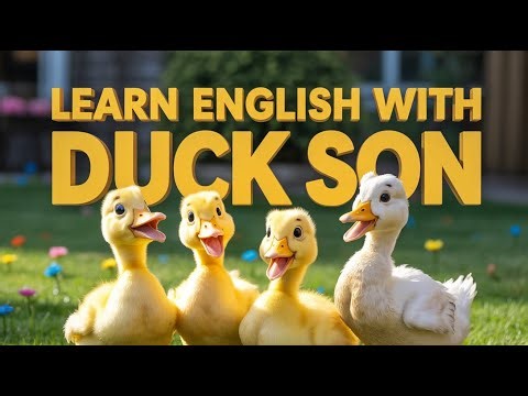 Animal Song for Kids | English Learning Music About Ducks with Fun Quack Quack and Animation