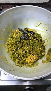 6.6K views · 49 reactions | Snake gourd with shrimp recipe | Sumana roy | Facebook