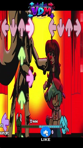 FNF VS CORRUPTED.CHR V3 🔥 | Main Week #fnf #corruptedchr #fnfmod #shorts