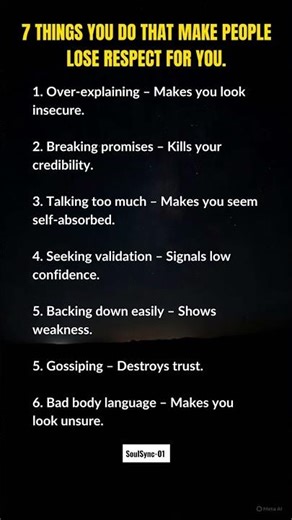 7 Toxic Habits That Destroy Your Respect Instantly — Fix Them NOW!