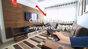 TV Set-top Box Remote Control Controller Replacement, for Tvip 410 Tvip 412 Tvip 415 Tvip 605 Tvip S300 Set Top Box, More Than 10m/33ft Remote Control Distance