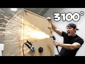 Breaking Into An Abandoned Safe With A Plasma Cutter!!